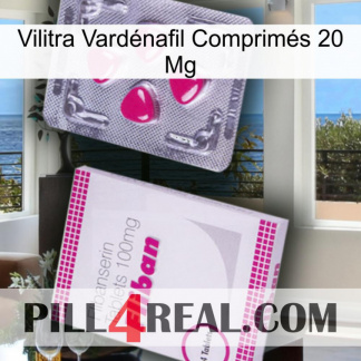 Vilitra Vardénafil Comprimés 20 Mg 32